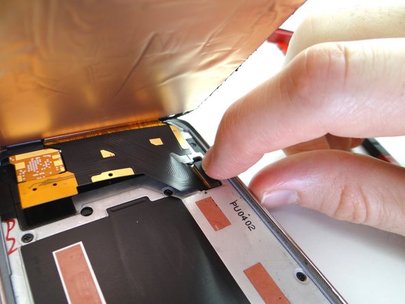 Picture 2: Seat the LCD cable.