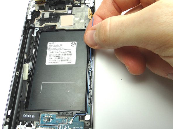 Reseat and thread the antenna from ZONE IV.