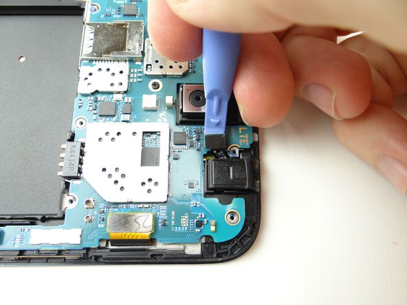 Disconnect the headphone jack.