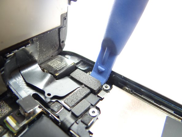 Picture 1: Release front-facing camera and sensor cable.