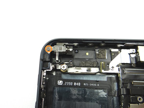 Picture 1: Remove 2.3 mm Phillips screw and place into SLOT 6.