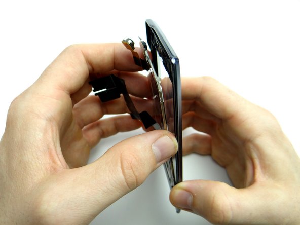 Picture 3: Seat the LCD assembly on the digitizer.