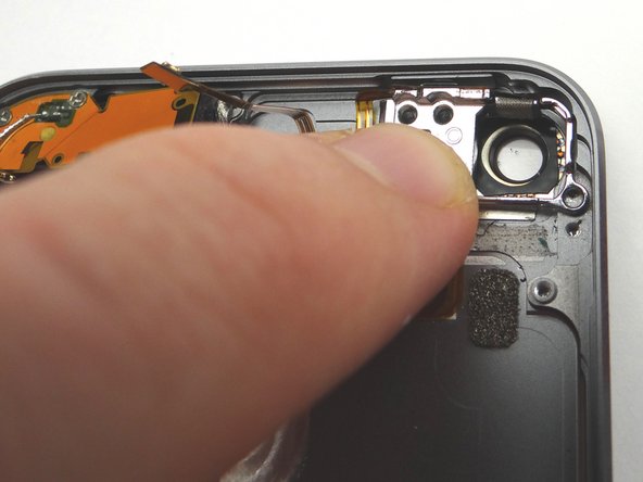 Seat rear camera frame.