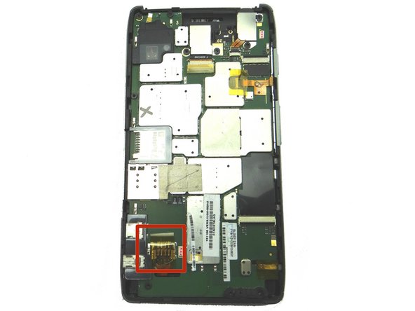 Remove Kapton tape covering battery connector.