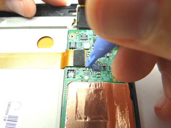 Picture 2: Disconnect camera connection cable.