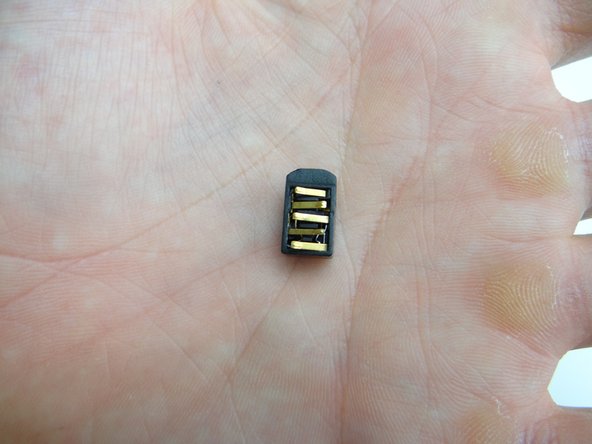 Place headphone jack in COMPARTMENT D.