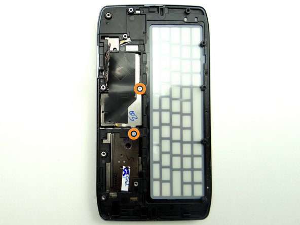 Remove two silver 1.7 mm T3 Torx screws.  Place in SLOT 6.