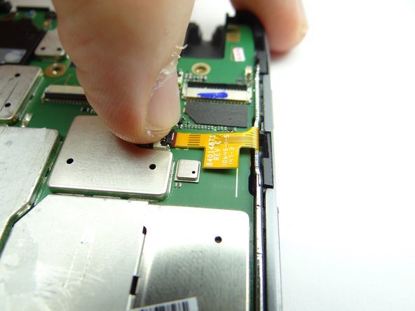 Picture 2: Close ZIF connector.