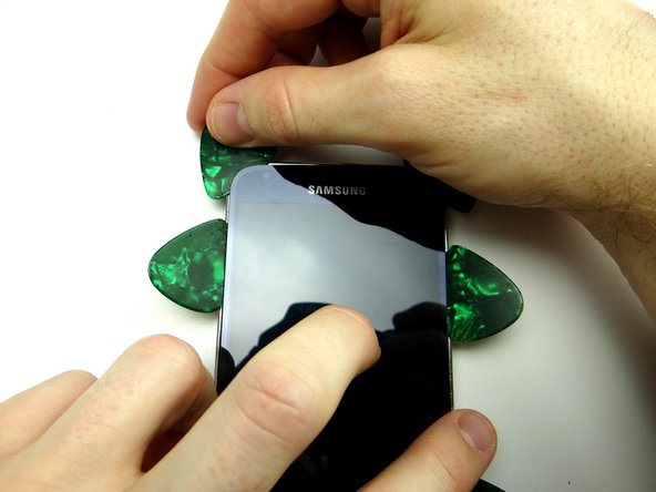 Repeat the process along the left side.