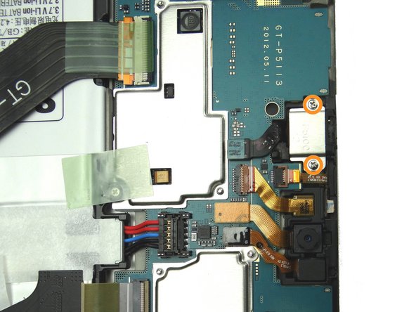 Picture 3: Replace two 3.0 mm #00 Phillips screws from the headset jack from SLOT 1.