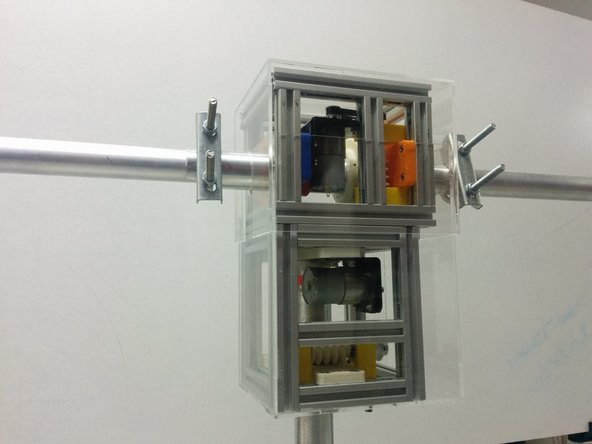 Final assembly with mast.