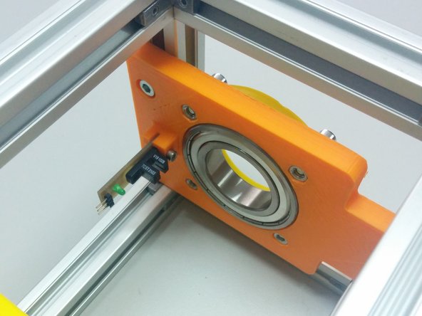 The homing sensor electronic circuit