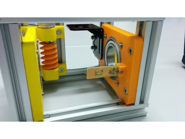 The homing sensor electronic circuit