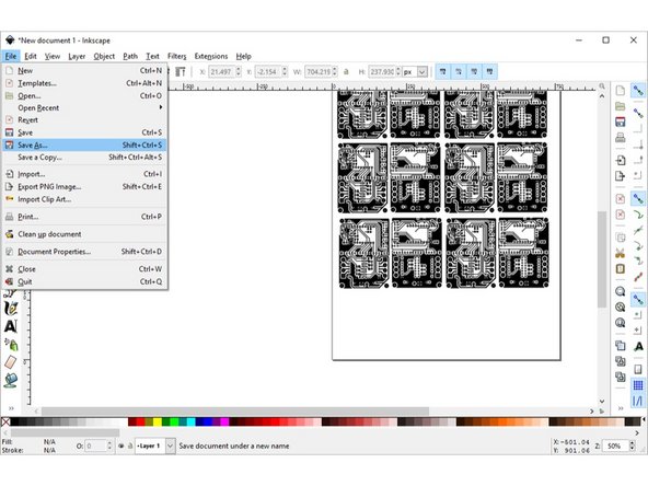 Select File -&gt; Save As and save your document as a PDF