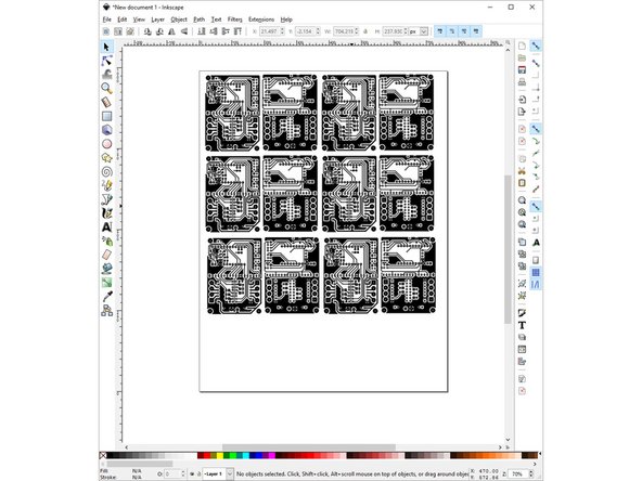 Repeat the process for both front side and back side.
