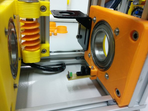 The homing sensor electronic circuit