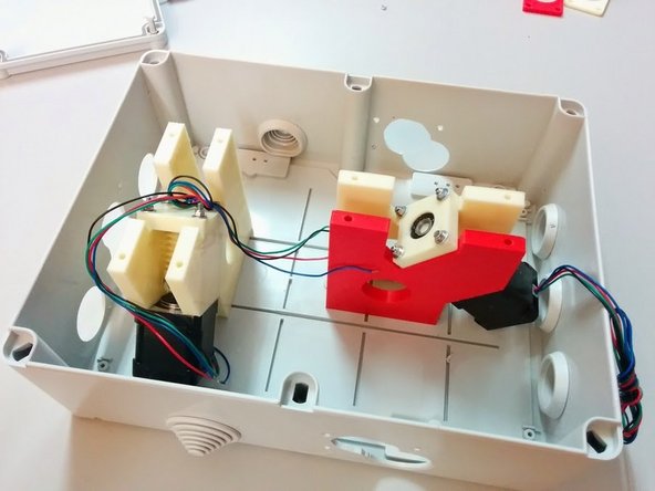 Box should be ready for assembly with all holes drilled.