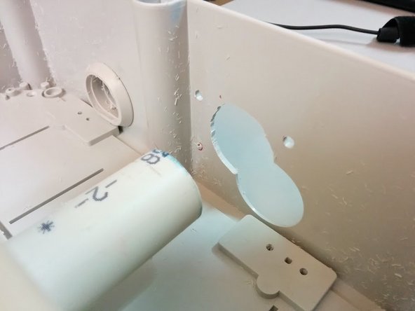 Drill the 3 Axis holes. One for Azimuth and two for Altitude axis. Holes dont need to be perfect as we are using Axis Bushings.