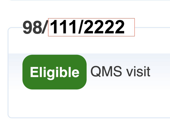 For this location, 'Eligible' status is returned and the animal product can be exported.