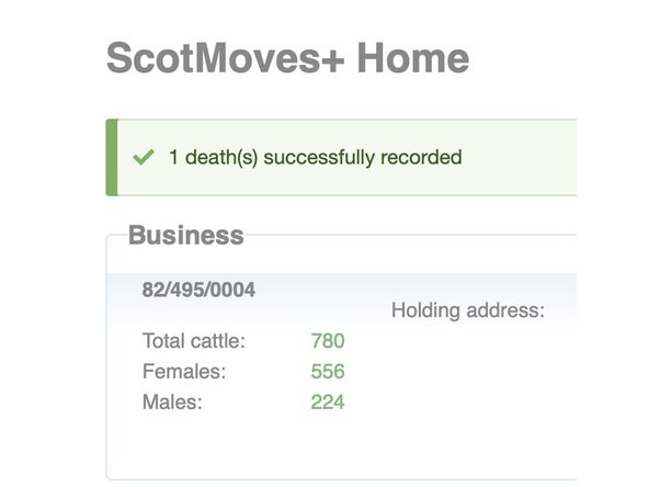 Click 'ok' to confirm or cancel to go back and change.