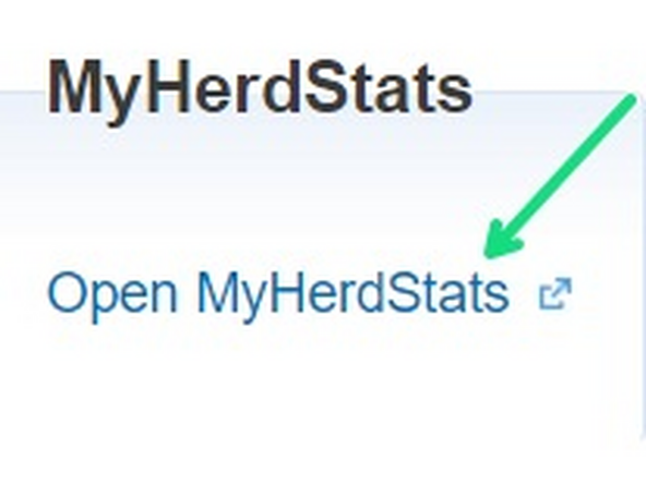 Alternatively you can access MyHerdStats from the ScotMoves+ home page