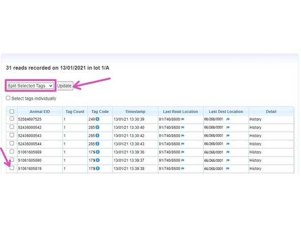 If you click on the blue hyperlinks labelled Select, a box will appear, labelled Holding Quick Select. You can  use this to search for any Scottish or English Mart or Abattoir, if this is appropriate.