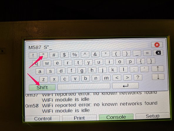 The errors will continue to scroll since they are in the buffer.  Do not worry if you do not see anything but the errors on the screen.
