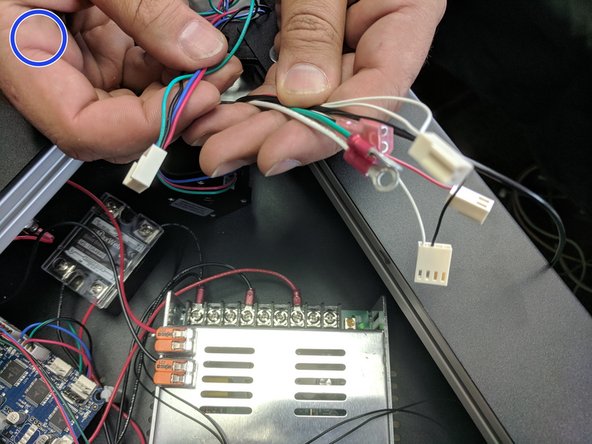 We will now turn our attention to the Z tower wires.