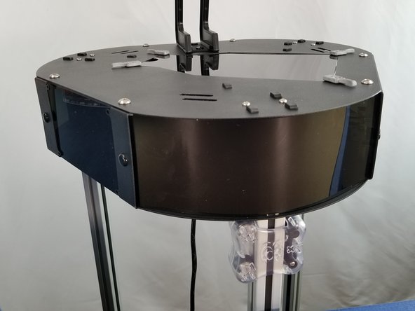 Note there is a notch on the corner acrylic.  This notch will be on the top of the acrylic for the upper frame.