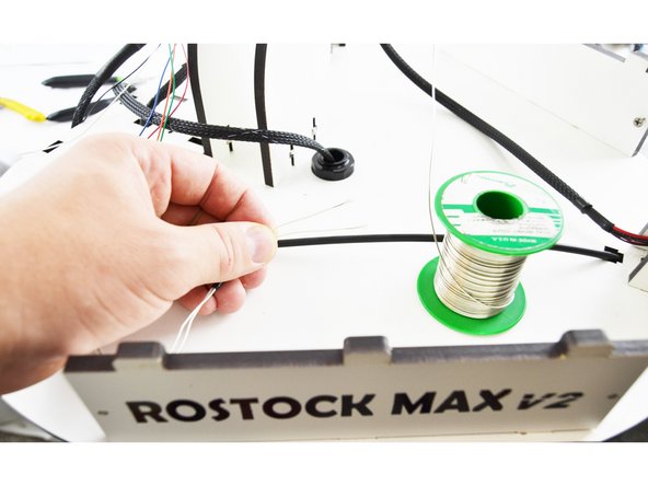 If you have not already, strip 10-15mm of insulation from the wires.