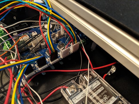 Plug the second extruder into the 5th position on the Duet Electronics board.