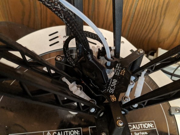 Plug the hotend back to the whip as shown in Pic 2.