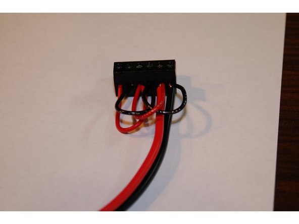 Positions 5 and 6 also hold the 12ga red &amp; black wires coming from the power supply. up the Y &amp; Z towers