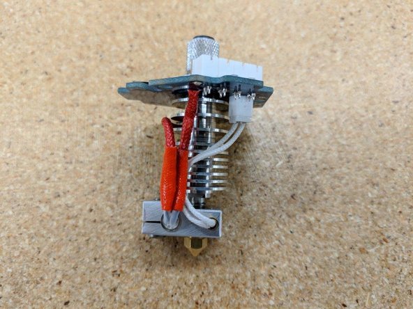 Finally, solder the heater cartridge leads to the Probe PCB.