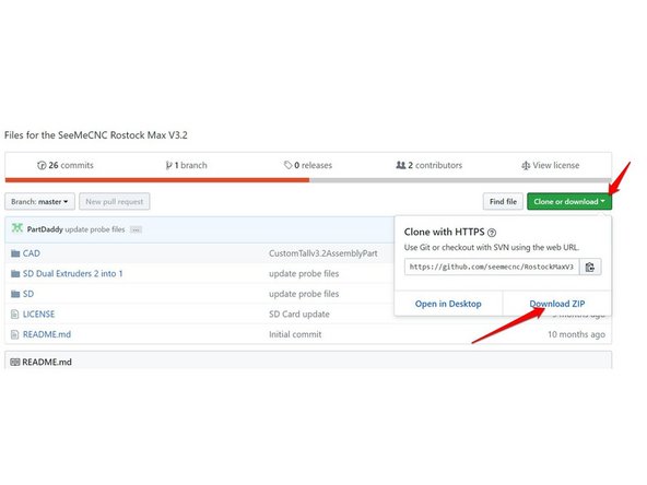 Download Machine Settings.