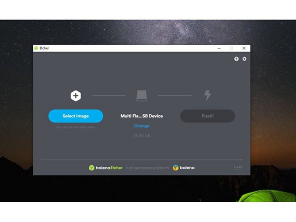 Insert the micro SD card into your computer.  I use a SD card reader and a Micro SD to standard SD card adapter.