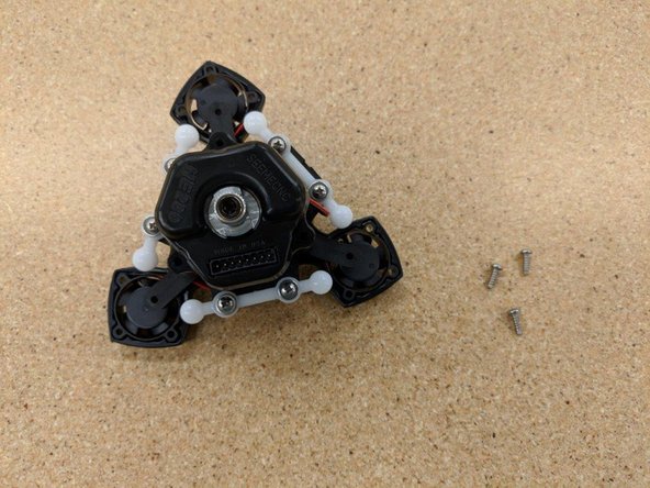 Align the top cover so that the 8 pin connector fits through the slot in the top of the cover.