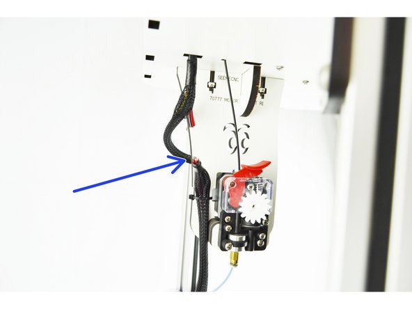 DO NOT ACCIDENTALLY CUT THE STEPPER MOTOR WIRES!