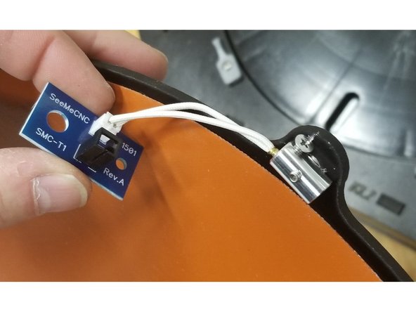 Plug the thermistor into the supplied thermistor PCB as shown in Pic 1.