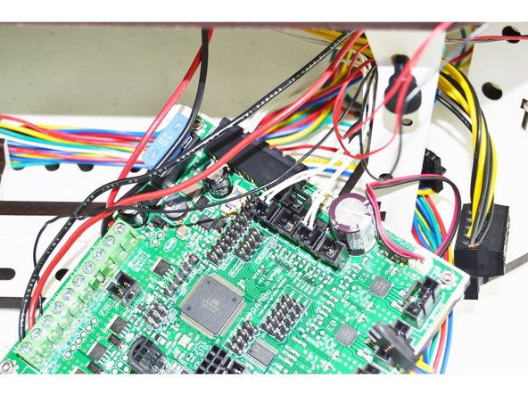 Up until this point the thermistor wires polarity has never mattered. However, with the new probing PCB polarity DOES matter. We need to differentiate between the positive and the negative.