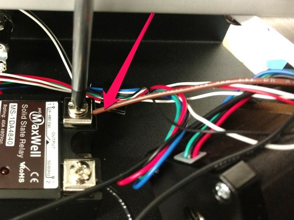Choose the heated bed connections to the solid state relay based on date of delivery: