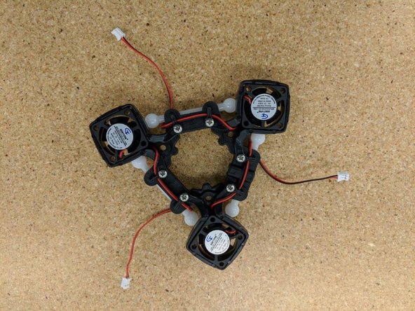 Perform these tasks for the two remaining fans.