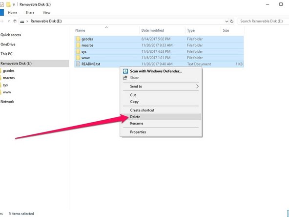 insert the micro SD in your computer