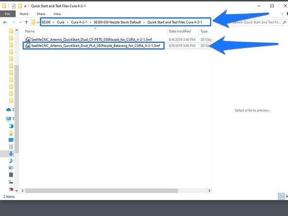 Install a SeeMeCNC made 3MF project file. We've made these profiles specifically for Cura 4.2.1 for our 3D printers to give users a quick and easy start to 3D printing.  A 3MF file extension is a Cura project file containing the following: