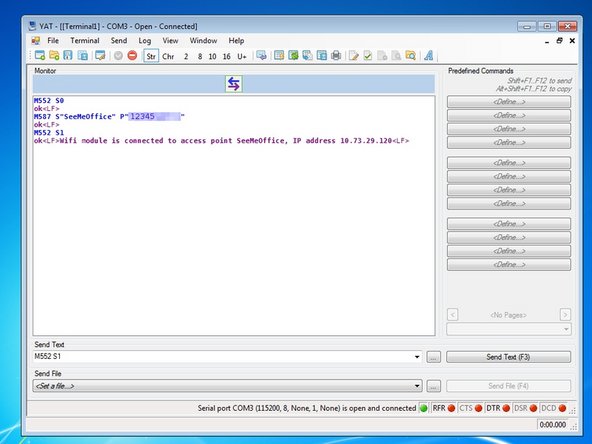 Connect to the printer with YAT, S3D, MatterControl, or carrier pigeon.  Note that you'll need to set the baud rate to 115200 in order to connect.  Then send the following commands: