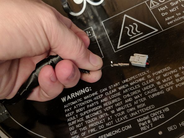 The crimps have 2 sets of tabs sticking up from them.  One longer set at the back of the crimp, and one on the inside that are smaller.  You will want to place the bare portion of the wire inside the smaller tabs on the inside, while having the coated part of the wire inside the longer tabs.