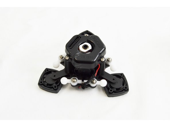 Secure the cover with the #4 x 3/8&quot; sheet metal screws.