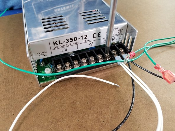 We will now use the green wire harness you made previously.