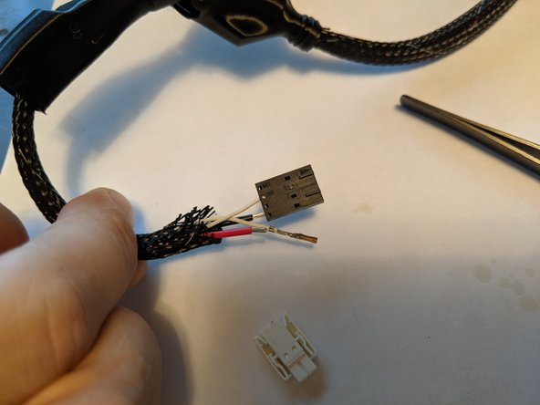 Pic 3 shows one of the thermistor wires removed.