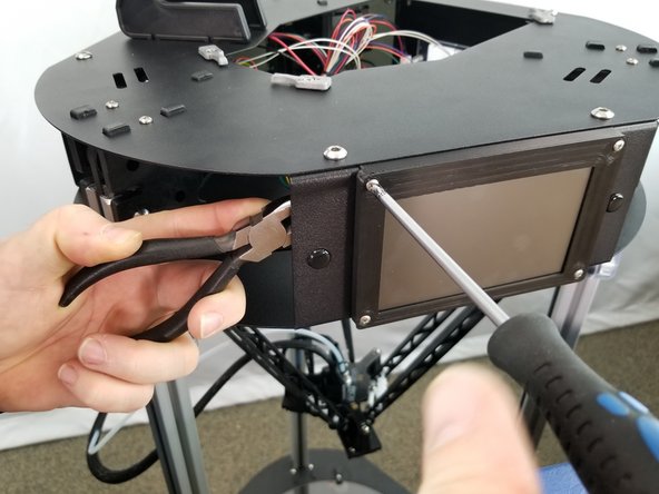 Do this for all four corner screws